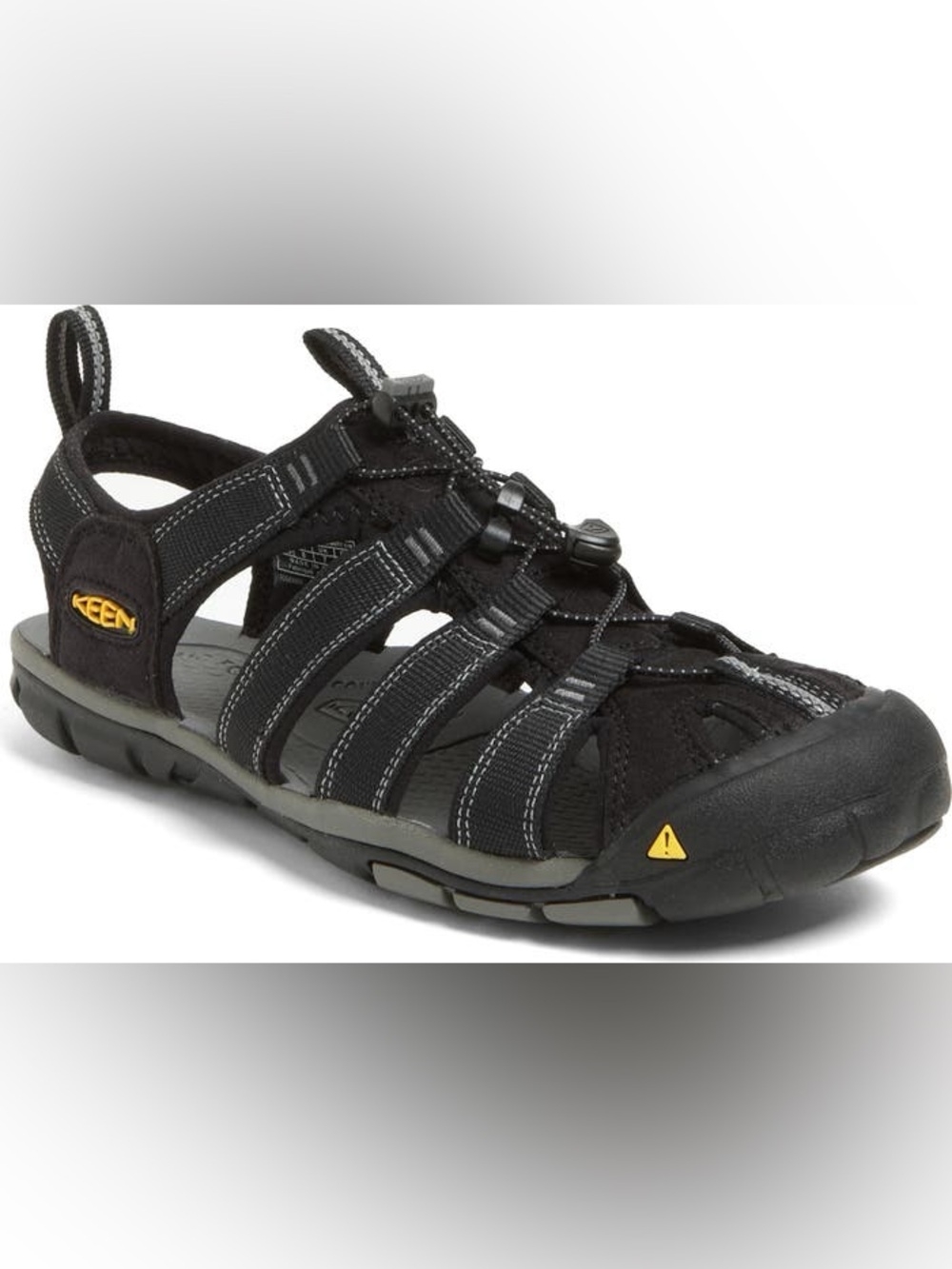 KEEN Clearwater CNX Men’s Sandals Size 10 Black Lightweight Water Hiking Shoes